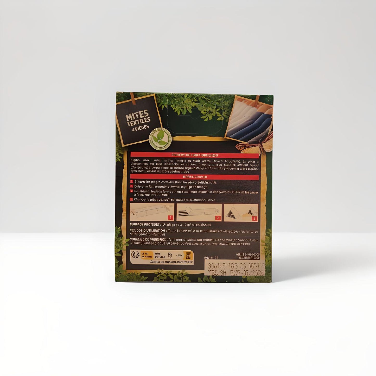 Pièges pour mites textiles phéromones (x 4) – Protecta